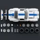 Set de constructie Hot Wheels Corvette Grand Sport 1:16 foto
