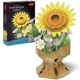 3D-пазл CubicFun Букет цветов: Подсолнух, 102 эл. foto