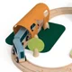 Cale ferata din lemn Classic World Little Train foto