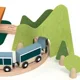 Cale ferata din lemn Classic World Little Train foto