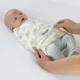 Конверт для пеленания Ingenuity Swaddle Me Scribble Elephant Monogram (0-3 мес.) foto