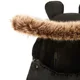 Husa de iarna pentru carucior Premaman Double Sherpa Black foto