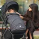 Husa de iarna pentru carucior KikkaBoo Trendy Galaxy Black foto