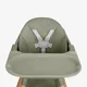 Scaun de masa 6 in 1 KikkaBoo Woody Army Green foto