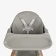 Стульчик для кормления 6 в 1 KikkaBoo Woody Grey foto