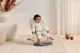 Кресло-шезлонг BabyBjorn Balance Soft Woven, Khaki/Beige foto