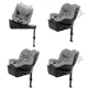 Автокресло Cybex Sirona G i-Size Plus Stone Grey, 40-105 cm foto