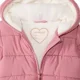 Orchestra Jacheta matlasa din microfleece Pink foto