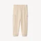 Orchestra Pantaloni de trening din fleece Beige Hearts foto
