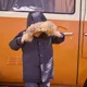 Orchestra Parka cu gluga si blana detasabila Blue foto