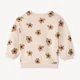 Orchestra Hanorac din molton Beige Flowers foto
