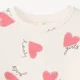 Orchestra Hanorac din molton Beige Hearts foto