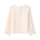 Orchestra Pulover tricotat Polka Dots Ecru foto