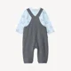Orchestra Set 2 piese Disney Mickey - salopeta si bluza cu maneca lunga foto