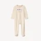 Orchestra Set 3 pijamale Beige Dog foto