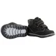 Saxo Blues Botine cu dubla inchidere cu scai Black foto