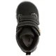 Saxo Blues Botine cu dubla inchidere cu scai Black foto