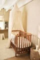 Baldachin Jollein Cosy Check Sand, 245 cm foto