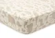 Простыня на резинке Jollein Jersey Animals Nougat, 40/50x80/90 см foto