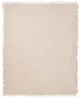 Paturica din muselina Jollein Fringe Stripe Biscuit GOTS, 75x100 cm foto