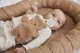 Держатель-игрушка для пустышки Jollein Teddy Bear Olive Green foto