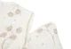 Sac de dormit cu maneci detasabile Jollein Round Leafy Dreams, 60 cm foto
