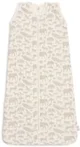 Sac de dormit cu maneci detasabile Jollein Sleepy Animals Nougat, 70 cm foto