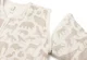 Sac de dormit cu maneci detasabile Jollein Sleepy Animals Nougat, 70 cm foto