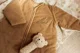 Sac de dormit cu maneci detasabile Jollein Sleepy Miffy Biscuit, 90 cm foto