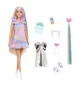 Papusa Barbie "Fun and Fancy" cu accesorii pentru coafat foto