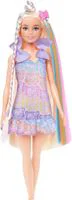 Papusa Barbie "Fun and Fancy" cu accesorii pentru coafat foto