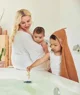 Полотенце с капюшоном Jollein Terry Caramel, 75x75 см foto