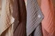 Плед Jollein Wrinkled Cotton Chestnut, 75x100 см foto