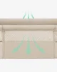 Кроватка co-sleeper KikkaBoo Noah Light Grey foto