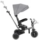 Tricicleta 8 in 1 KikkaBoo Aluma Grey foto