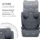 Автокресло KikkaBoo i-Aid i-Size Black, 100-150 см foto