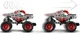 LEGO Technic - Monster Jam ThunderROARus Машинка с заводным механизмом, 232 эл. foto