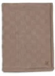 Плед Jollein Box Knit Milky Coffee/Velvet GOTS, 75x100 см foto