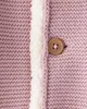 Carter's Cardigan captusit cu sherpa si gluga Pink Solid foto
