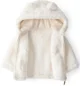 Carter's Cardigan captusit cu sherpa si gluga Ivory Solid foto
