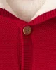 Carter's Jacheta cu gluga Red Solid Sweaterknit foto