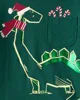 Carter's Bluza cu maneca lunga Green Dino foto