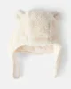 Carter's Комплект 2 в 1 Sherpa White - шапочка и варежки foto