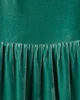 Carter's Rochita din catifea cu maneca scurta Green foto