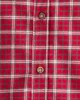 Carter's Camasa din bumbac Matching Plaid Red foto