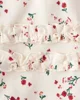 Carter's Комплект 3 в 1 Christmas Holiday Floral - 2 боди с длинными рукавами и штаны foto