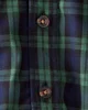 Carter's Set 3 piese Ivory Plaid - papion, body cu maneca lunga si pantaloni foto