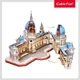 3D Puzzle Cubic Fun Catedrala Sfintului Paul, 643 piese foto