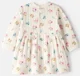 Carter's Rochita cu maneca lunga Ivory Floral foto