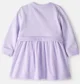 Carter's Rochita cu maneca lunga cu tul Lavender Bow foto